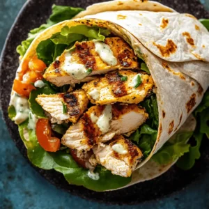 The Charred Chicken Wrap