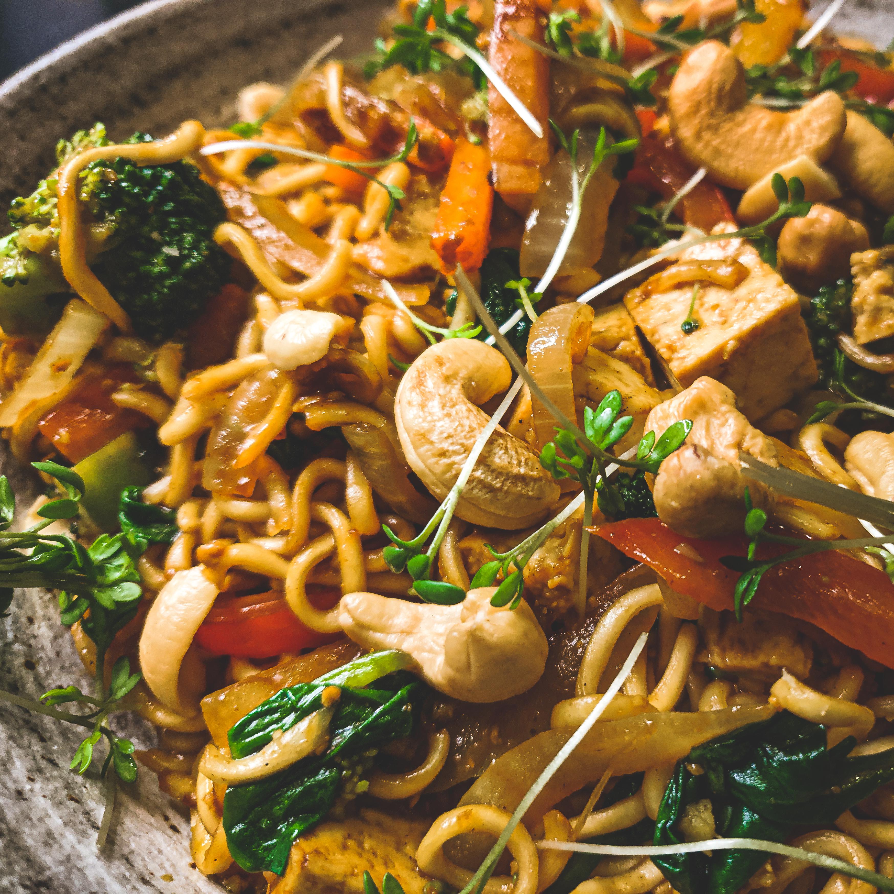 Seasonal Vegetable Wok